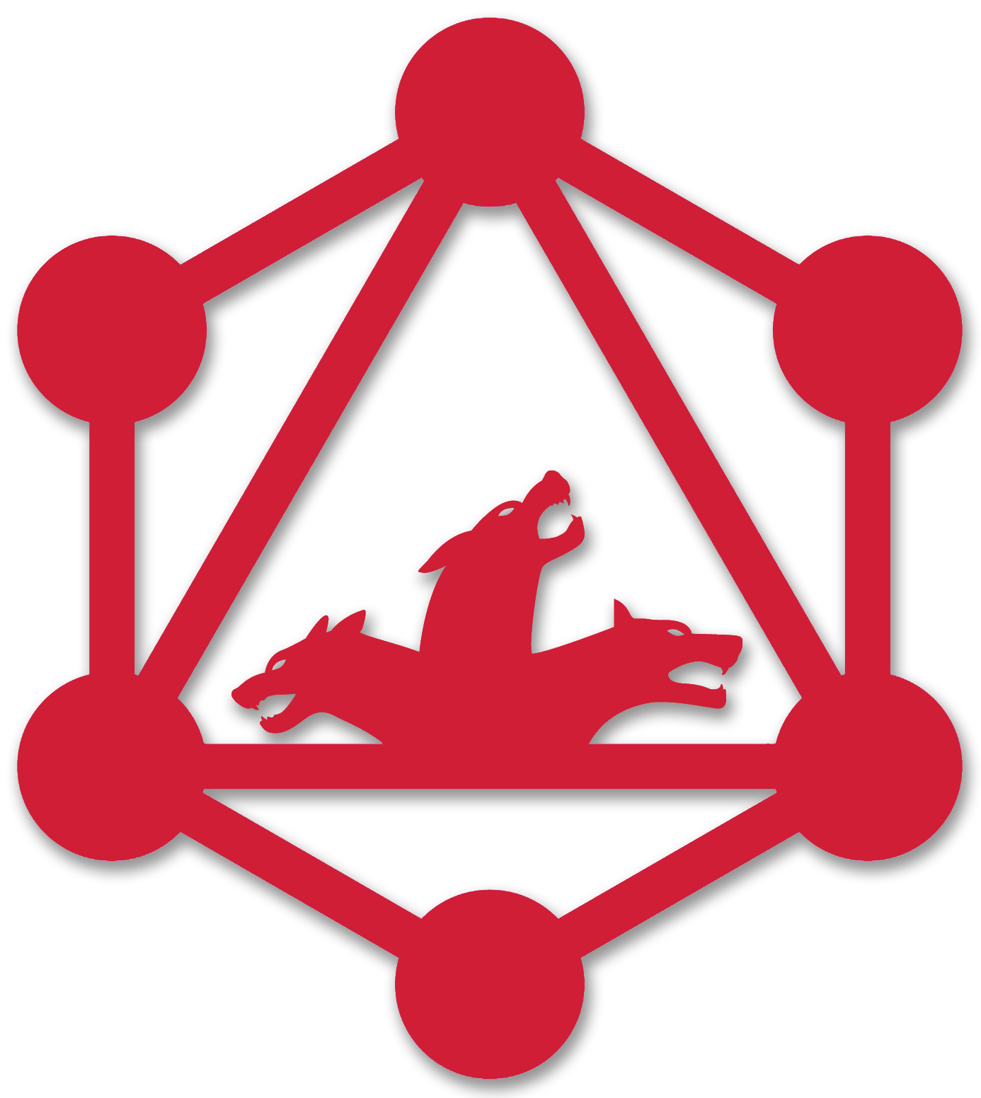 GraphQL Logo with MCR Safety's mascot in the middle